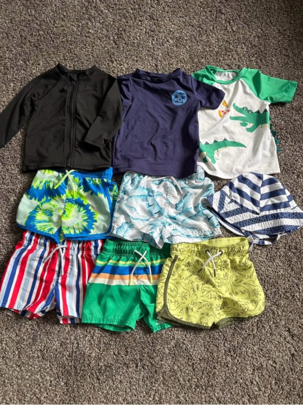 Assorted Toddler Boys Swim 12-18 month Bundle